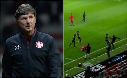 Expulsan a Hernán Cristante por patear a un jugador del Necaxa