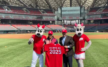 Diablos Rojos del México de la Liga Mexicana de Beisbol suma a Caliente.mx como nuevo patrocinador