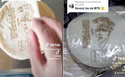 ¿Comerías un taco en una tortilla de BTS? Tortillero las vende y se hace viral en TikTok