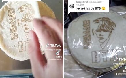 ¿Comerías un taco en una tortilla de BTS? Tortillero las vende y se hace viral en TikTok