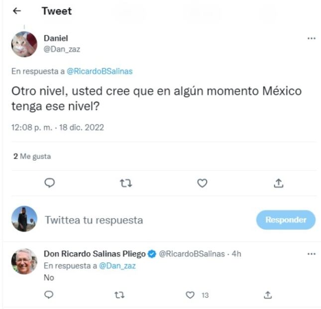 Ricardo Salinas tunde a la Selección Mexicana tras final de Qatar 2022; "¿ven a algún jugador como Mbappé?"