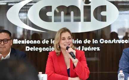 Maru Campos llama a empresarios a construir infraestructura con impacto social; destacan obras hídricas y viales