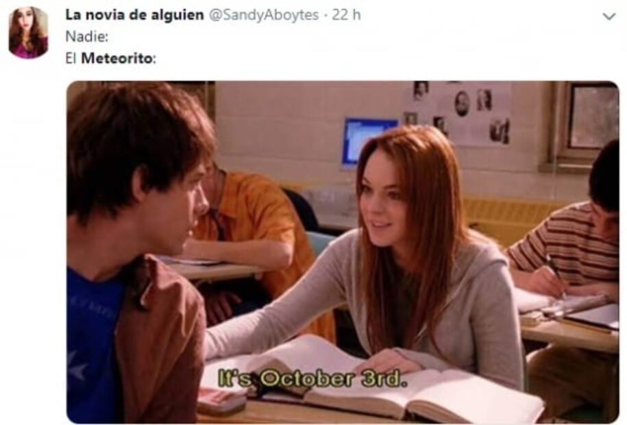 Los memes que dejó la falsa colisión del asteroide FT3