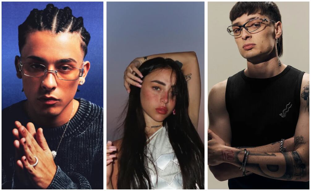 La cantante argentina Nicki Nicole ha salido con el rapero Trueno y el cantante mexicano Peso Pluma. Foto: Redes Sociales/Rolling Stone