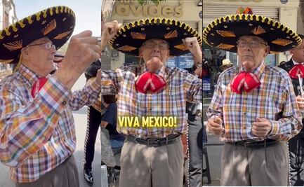 Abuelito chileno cumple sueño de viajar a México; conoce la curiosa razón