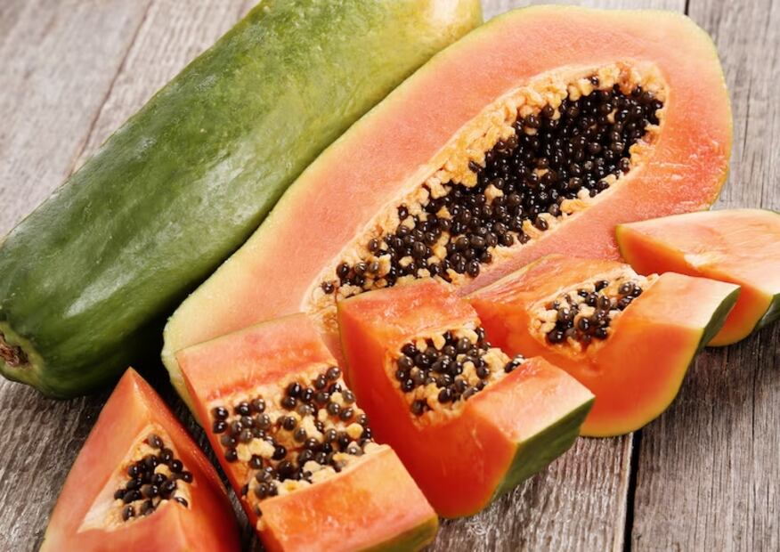 Papaya. Fuente: Freepik