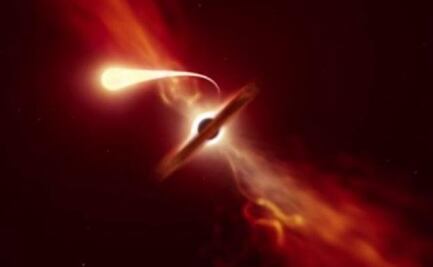 Especialistas observan cómo estrella pervive a un agujero negro 