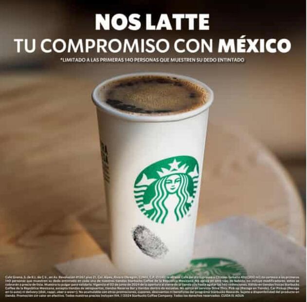 ¿Cómo obetener un café gratis de Starbucks el próximo 2 de junio?. Foto: Starbucks