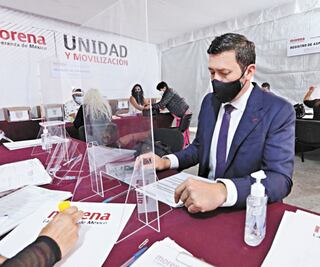 Por encuesta e insaculación elegirá Morena a candidatos