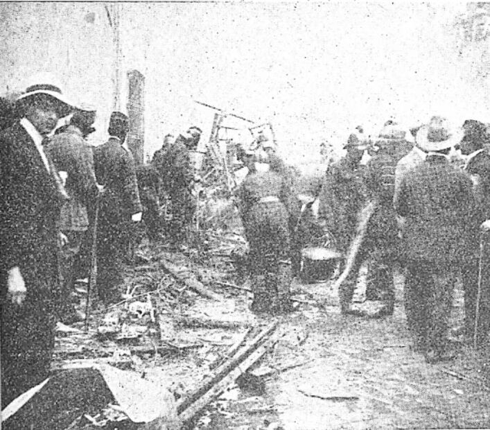 A 100 años del avionazo en la Lagunilla