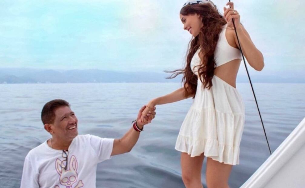 Juan Osorio recibe críticas por estas fotos con su novia: "Parece tu hija"
