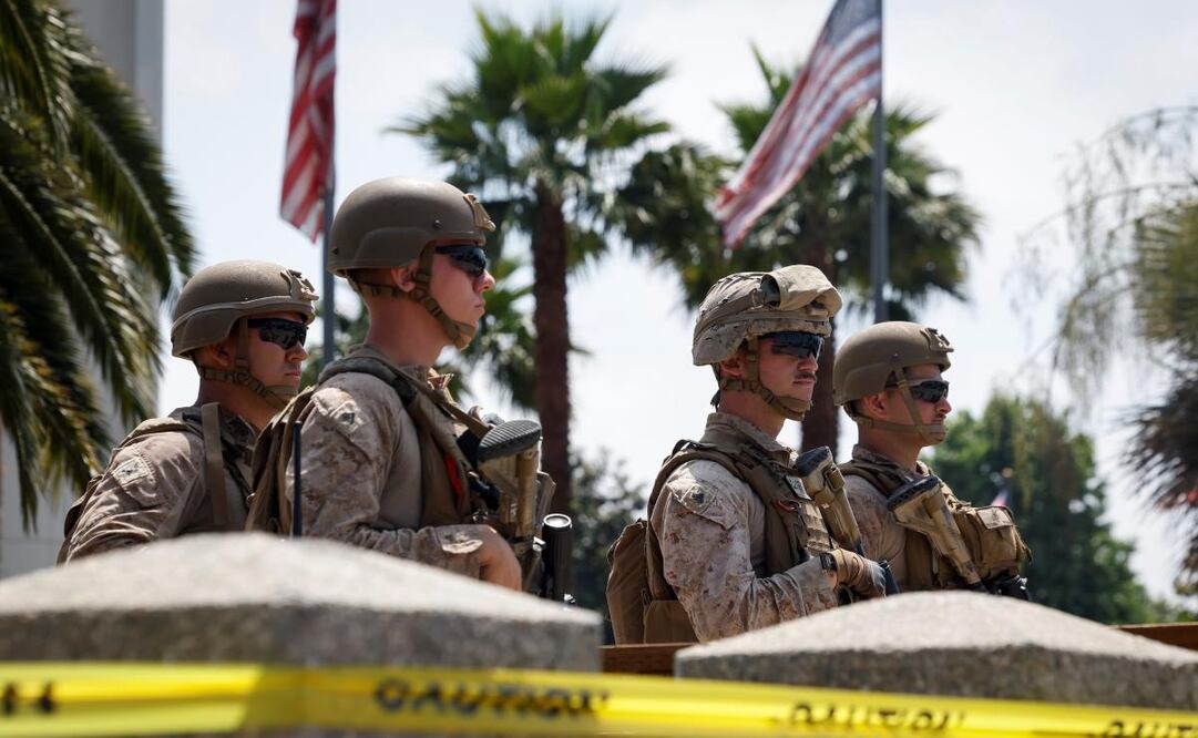 El pasado 15 de julio, Hegseth ya había ordenado la retirada de dos mil efectivos de la Guardia Nacional de Los Ángeles. Foto: EFE/Archivo