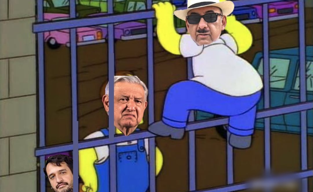 Los mejores memes que dejó la visita de Lord Molécula a Palenque para entregarle su tesis de maestría al expresidente, Andrés Manuel López Obrador. Foto: X