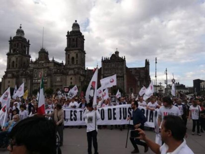 Minuto a minuto de la marcha por 50 años del 2 de octubre