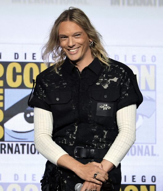 El actor inglés Jamie Campbell. Foto: AFP.