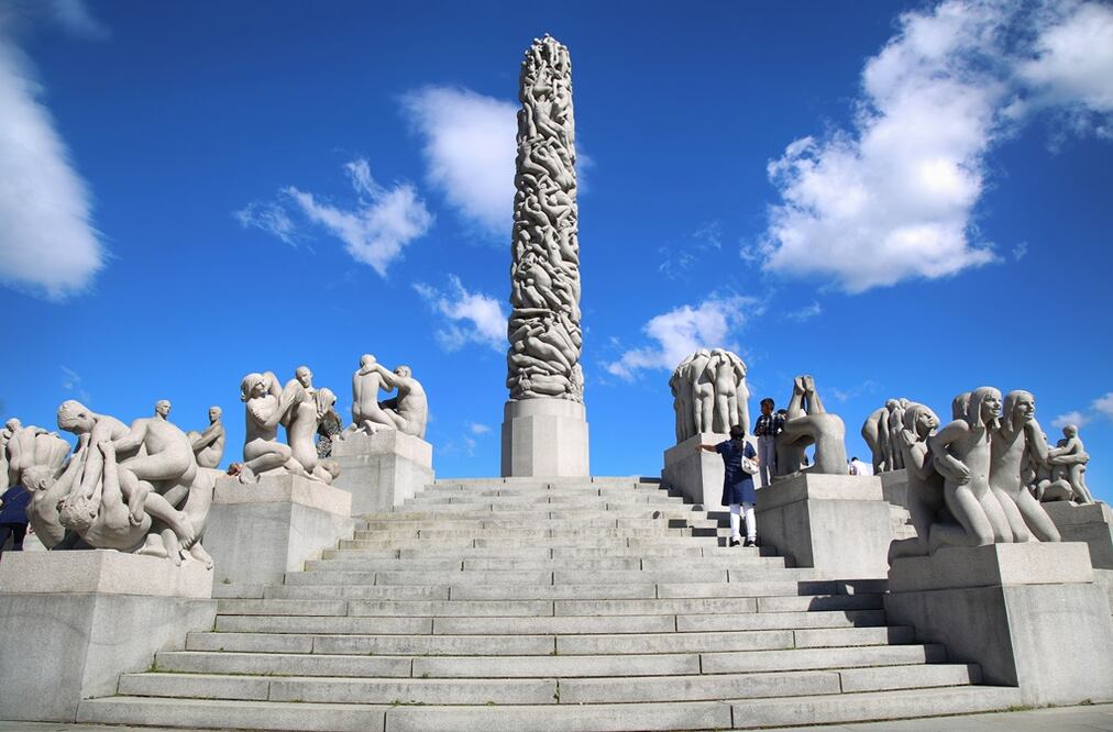 En este lugar, se encuentran más de 200 esculturas de Gustav Vigeland.  Foto: iStock 