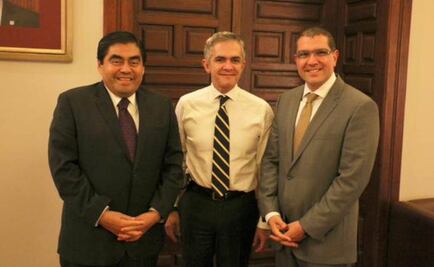 Mancera discute la situación de la izquierda con Barbosa