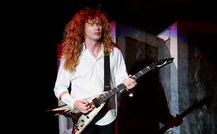 Dave Mustaine, vocalista de Megadeth, vence al cáncer