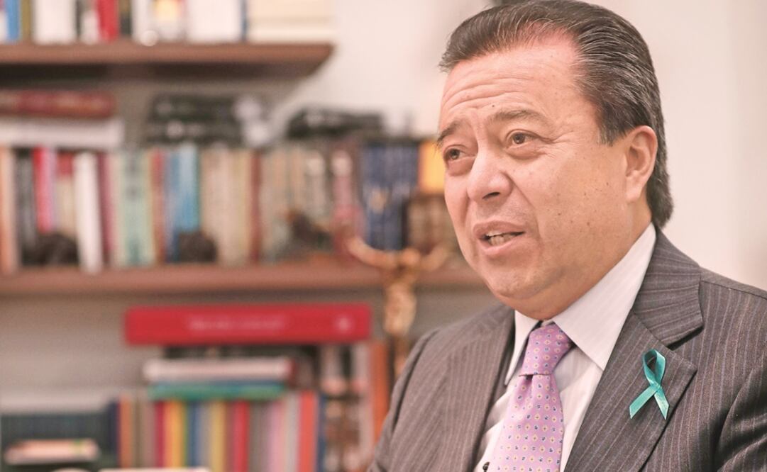 César Camacho Quiroz Ex coordinador del PRI en Constituyente (ALEJANDRA LEYVA. EL UNIVERSAL)