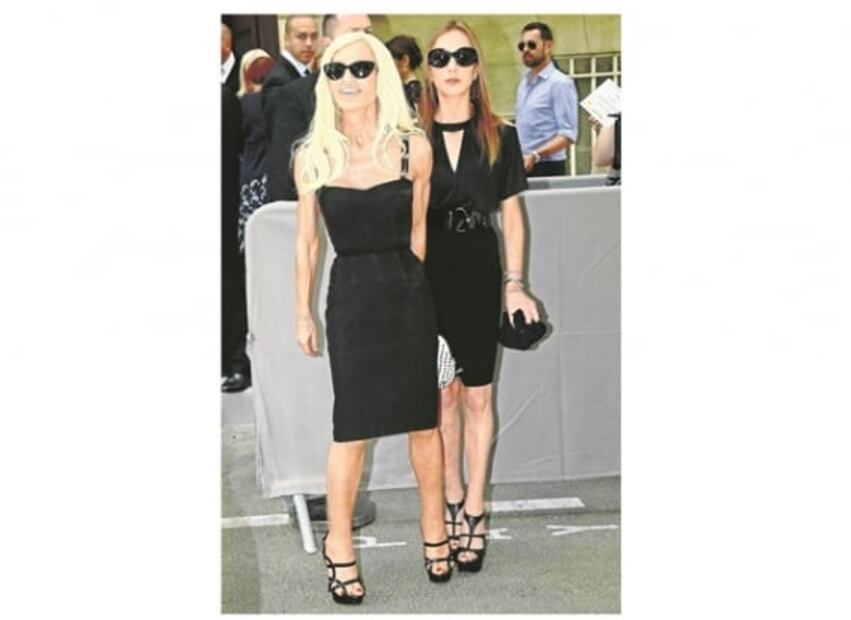 La evolución de estilo de la familia Versace