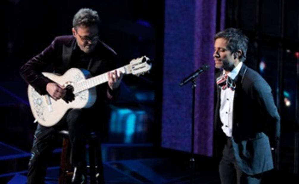 Gael García y Natalia Lafourcade cantan tema de "Coco" en los Oscar