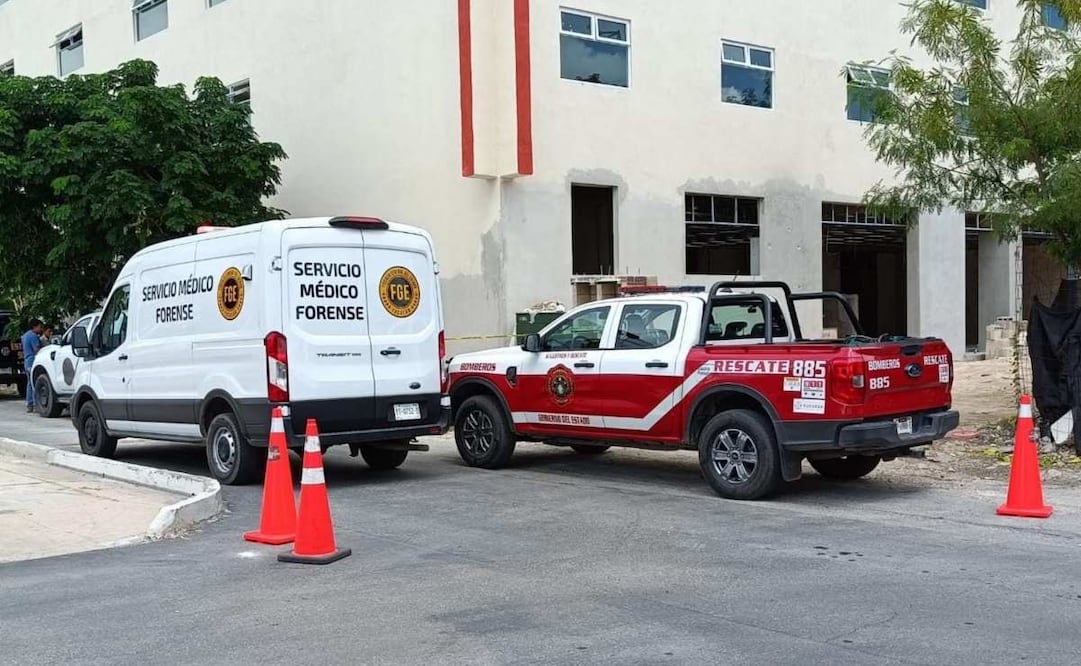 Muere trabajador en obra en construcción (09/10/2025). Foto: Especial