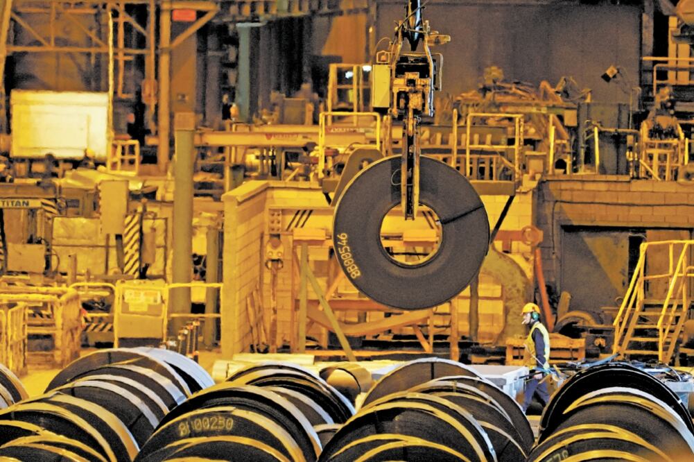 De imponerse el arancel, a partir del próximo 12 de marzo, se afectará al 75% de las exportaciones de acero fabricado en México, las cuales suman los dos mil 100 millones de dólares. Foto: Archivo/El Universal