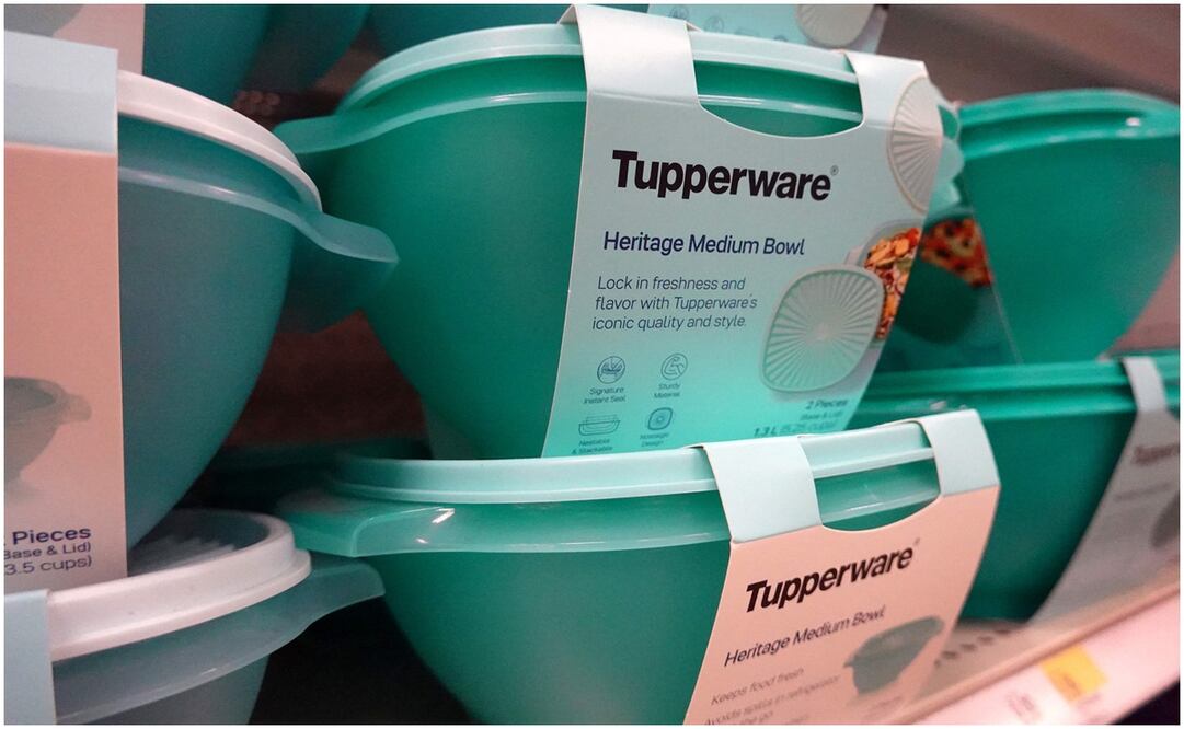 ¿Qué impacto tiene en México la crisis de Tupperware? Foto: AFP