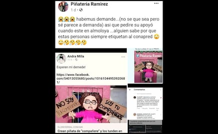“Habemus demande”; Andra Milla alista demanda por piñata de “compañere”