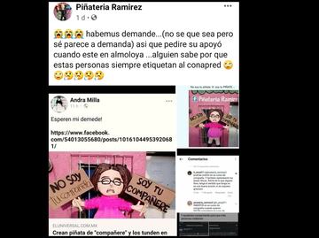 “Habemus demande”; Andra Milla alista demanda por piñata de “compañere”