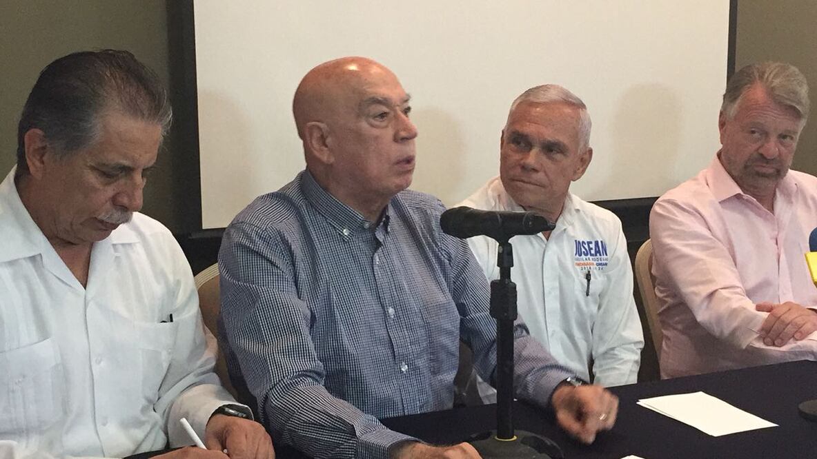 Jesús Ortega, Rubén Aguilar, José Antonio Aguilar Bodegas y Jorge Castañeda. Fotos de Alejandra Chávez