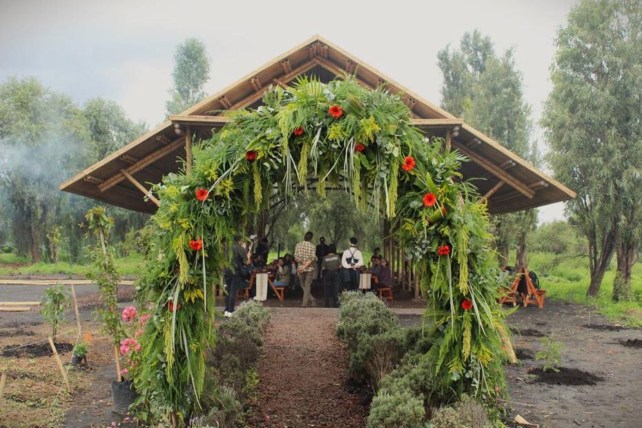 Foto: Chinampa Fuego Vivo