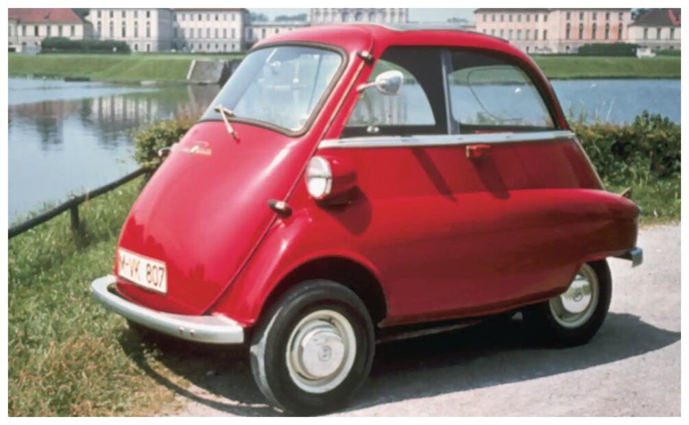 Este mini auto fue diseñado y construido en el año 1955. Imagen: BMW.