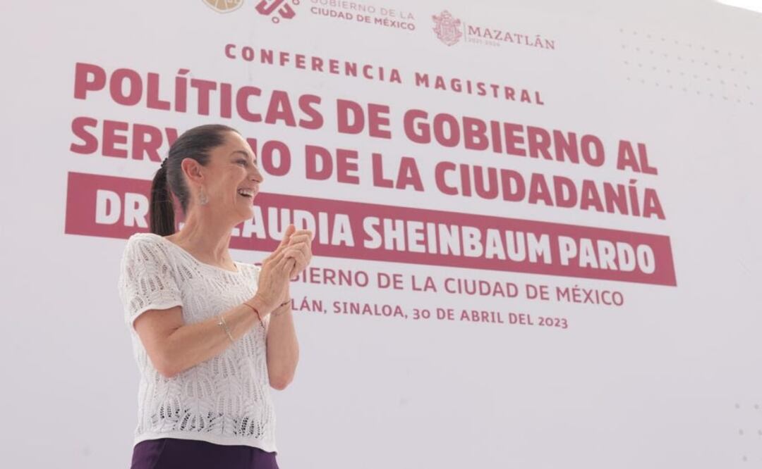 Claudia Sheinbaum en Sinaloa. Foto: Especial