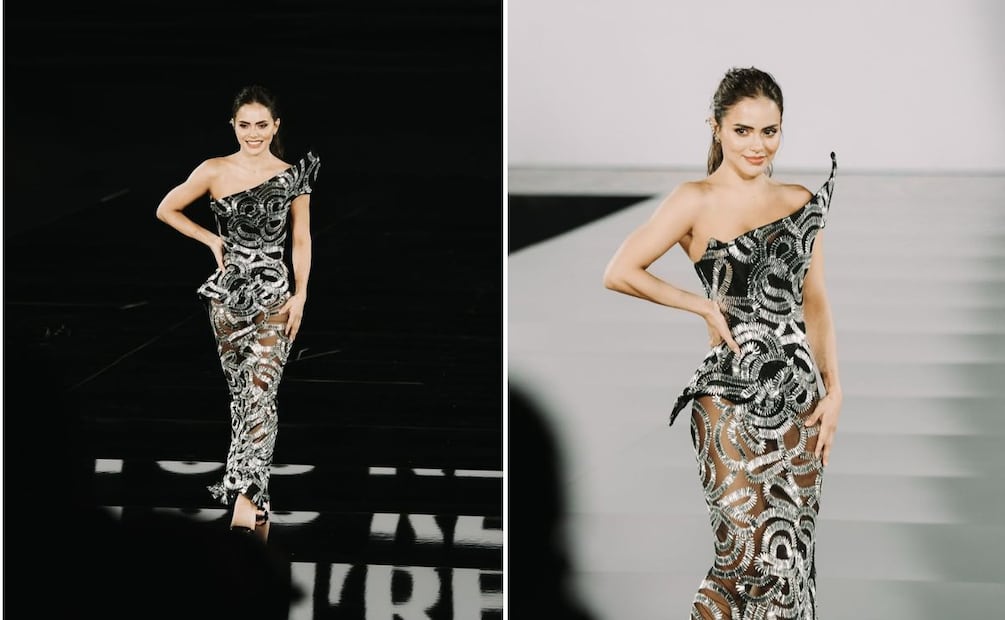 "Amo ser mexicana y estar aquí representando a mi país...", expresó Samadhi en sus redes antes del desfile. Foto: Especial. Instagram @samadhiza