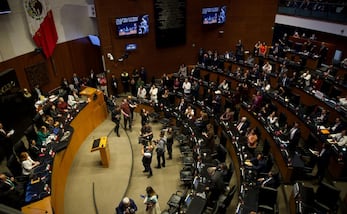Senado de la República. Imagen ilustrativa. Foto: Hugo Salvador/EL UNIVERSAL