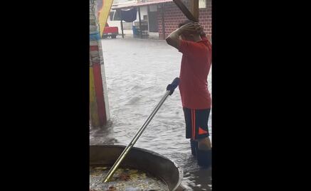 VIDEOS: Así las inundaciones en Boca del Río por remanentes de "Karl"