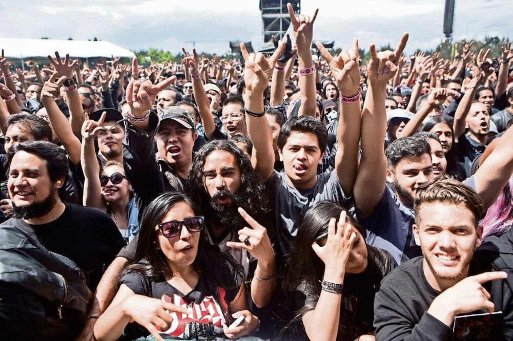 La vestimenta e indumentaria de color oscuro fue parte del código metalero (CRISTOPHER ROGEL BLANQUET. EL UNIVERSAL)