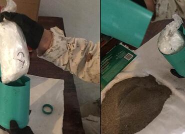 Decomisan 300 kilos de droga en Baja California Sur