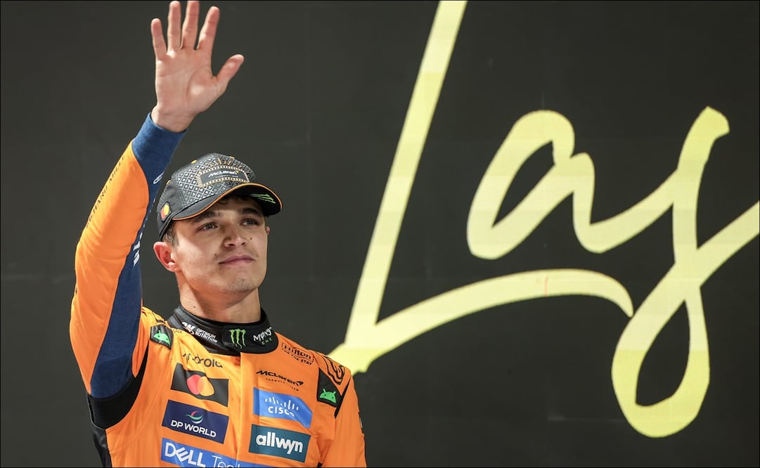Lando Norris en el Gran Premio de Las Vegas / Foto: EFE
