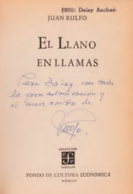 ¿Cuánto cuesta una edición de "El llano en llamas" autografiada por Juan Rulfo?