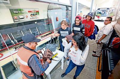 Refuerzan seguridad en líneas camioneras