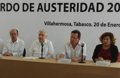 Gobernador de Tabasco anuncia plan de austeridad; se reducirá el sueldo