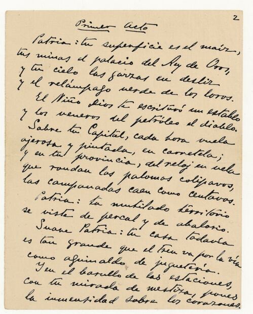 Publicarán los manuscritos de "La suave patria" y otros poemas de Ramón López Velarde