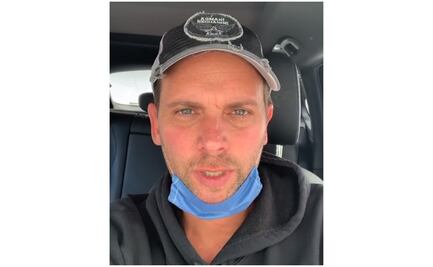 Patricio Borghetti muestra prueba del Covid-19; "no es una farsa", dice