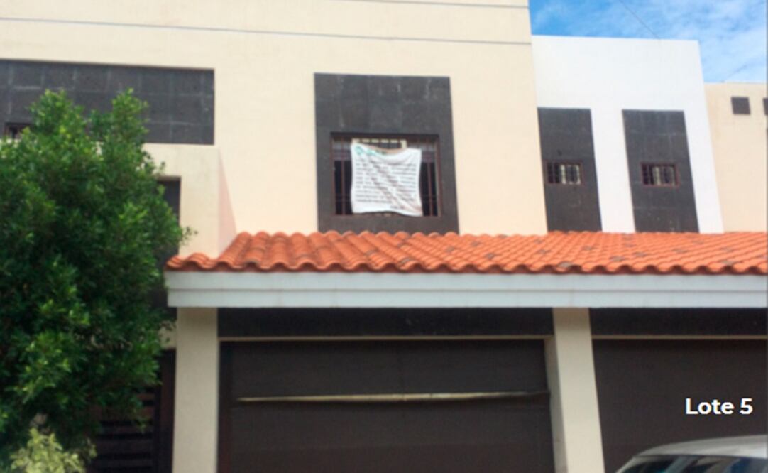 Casa incautada al capo ubicada en la Calle Río Humaya número 130, Col. Guadalupe en el municipio de Culiacán, Sinaloa / SAE