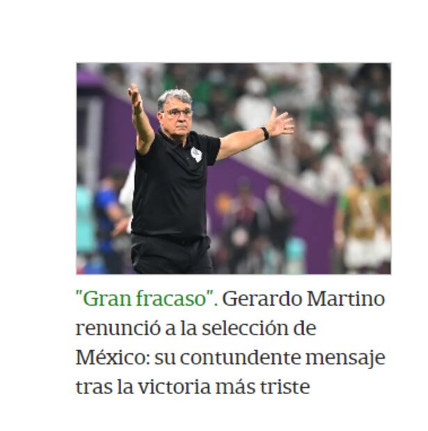 Así reaccionó la prensa argentina por la eliminación de México