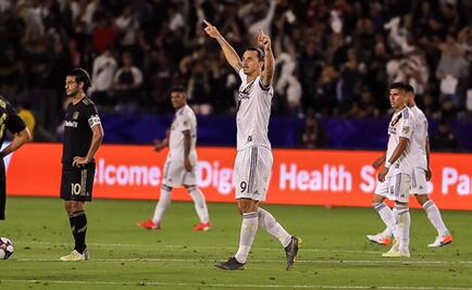 Zlatan Ibrahimovic anota Hat-Trick ante el LAFC de Carlos Vela