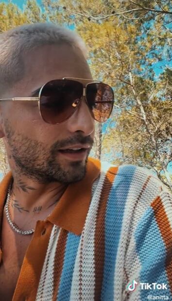 Se le hizo a Anitta: compartió video con Maluma en España ¡Y lo puso a hablar en portugués!