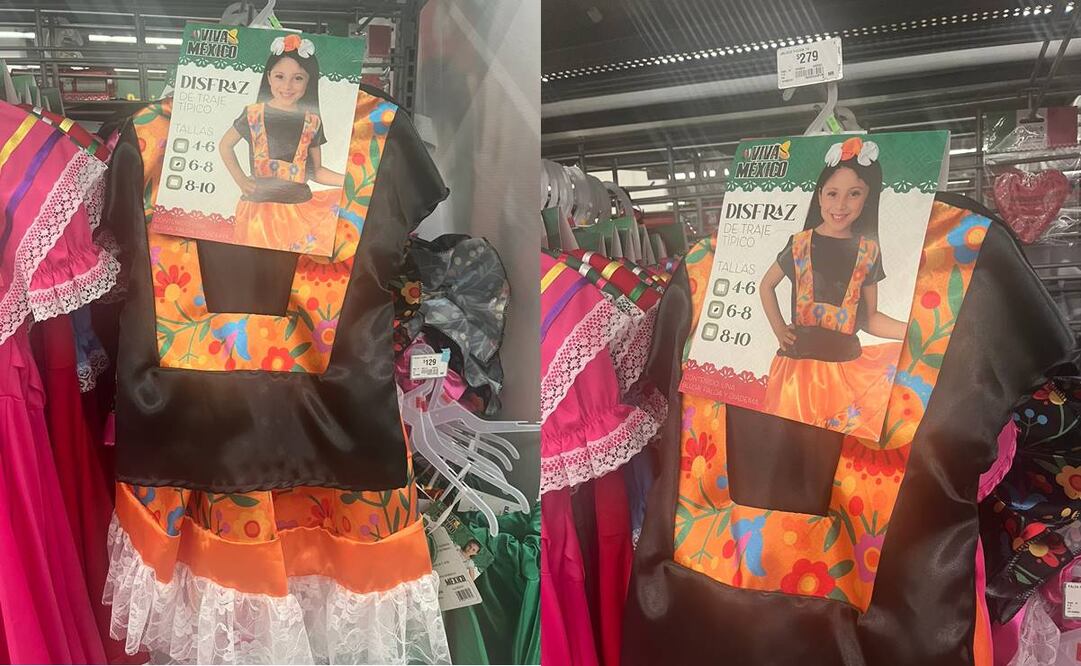 En el marco de las fiestas patrias del 15 de septiembre del 2024, Zapotecas denuncian que Walmart plagió un huipil zapoteco. Foto: Especial